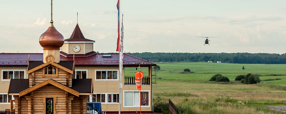 Вся территория аэродрома Кусино