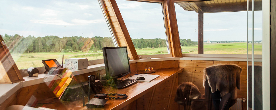 Вся территория аэродрома Кусино