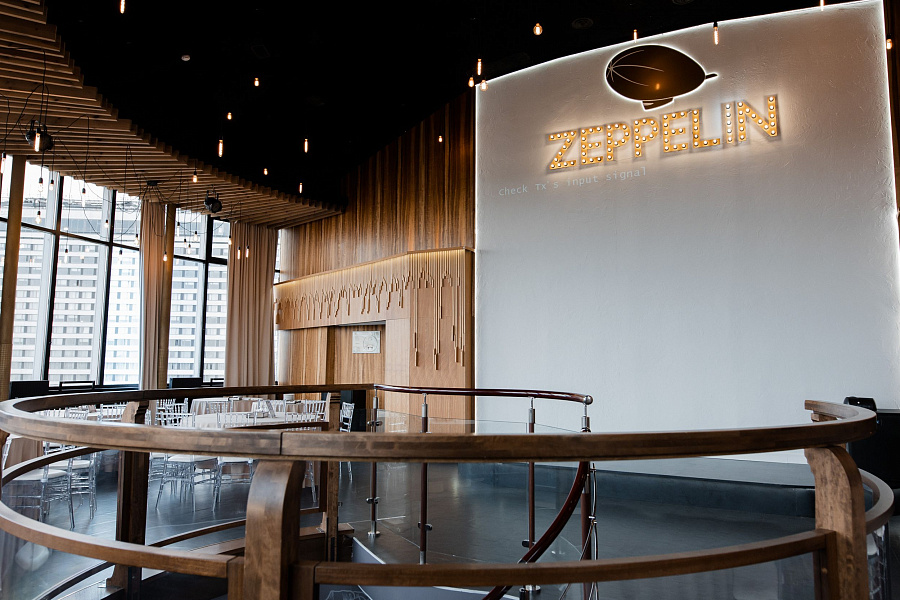 Панорамный ресторан событий ZEPPELIN