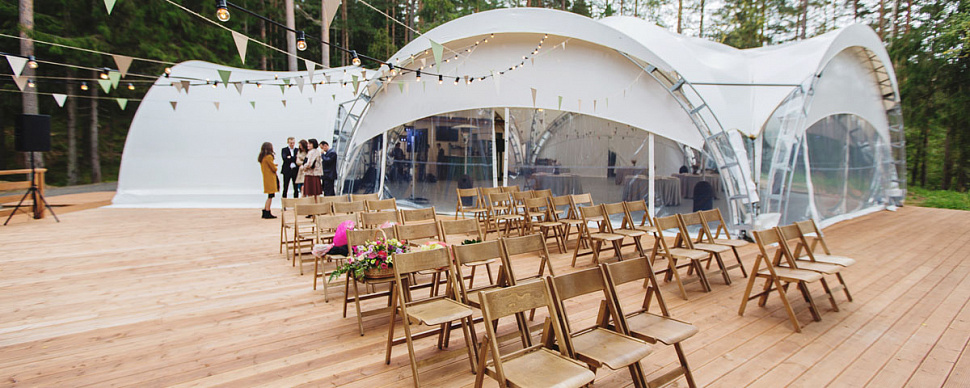 Летняя площадка-шатёр