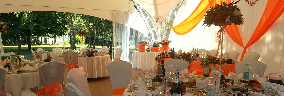 Площадка open-air, шатер «Березовая роща