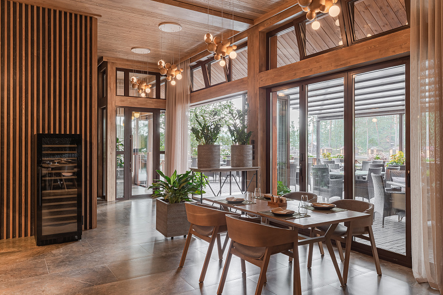 Зал "Панорама" с летней террасой