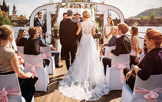 Свадьба на теплоходе в Москве