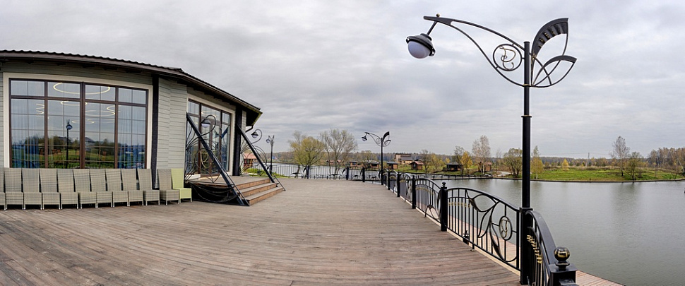 Банкетная беседка на воде