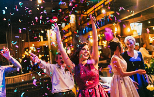 Новогодний корпоратив для большого коллектива — 200+