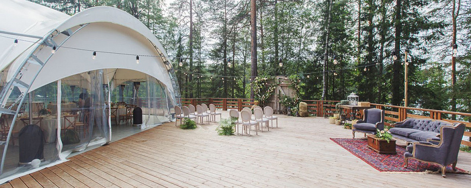 Летняя площадка-шатёр