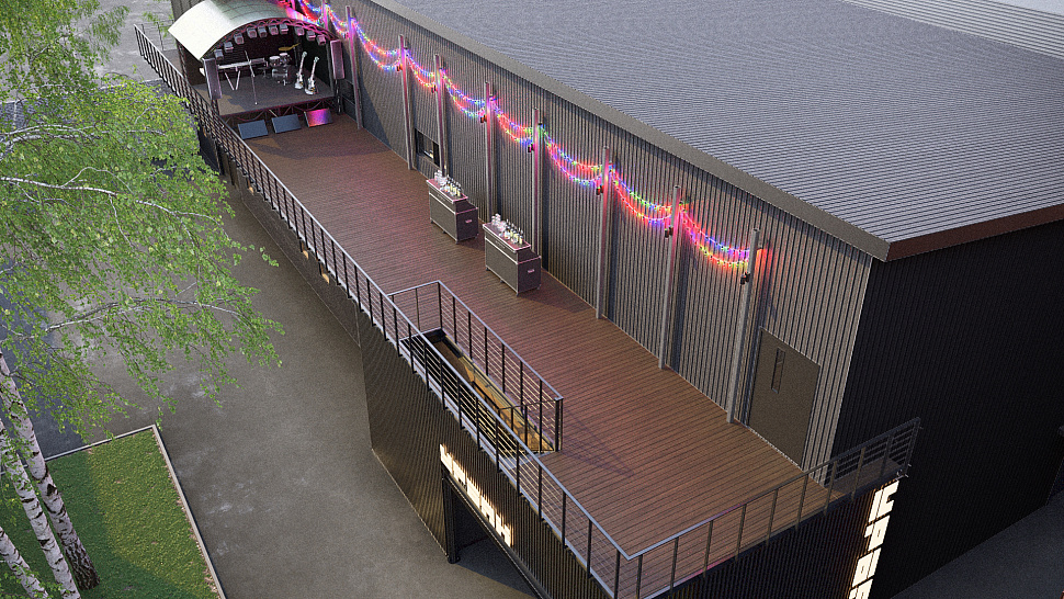 Летняя веранда