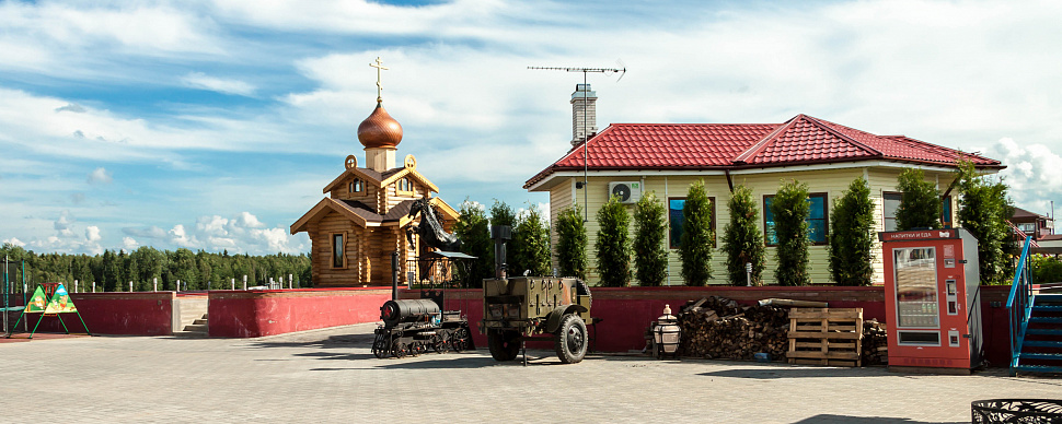 Вся территория аэродрома Кусино