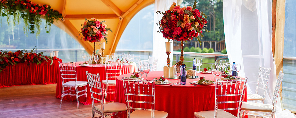 Шатер на озере Te amo