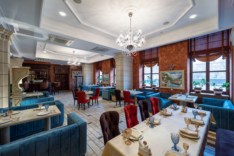 Основной зал ресторана